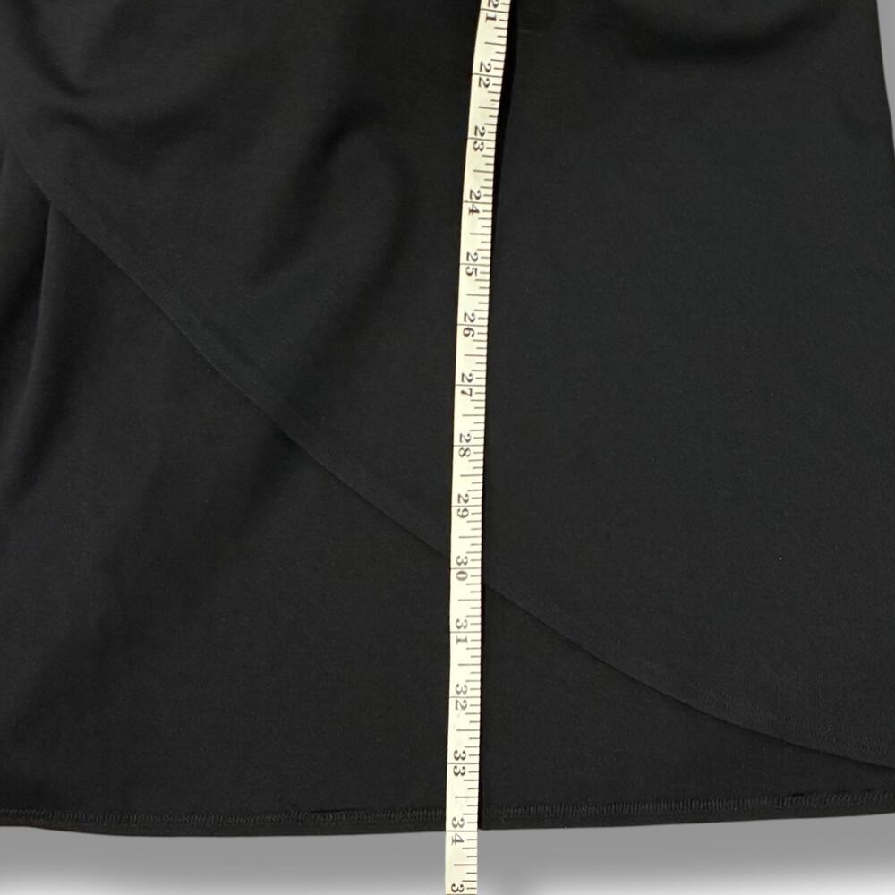 Bryn Walker Black Lavinia Tunic Top Size Medium Stretch Modal Cowl Neck $158 - Picture 6 of 6